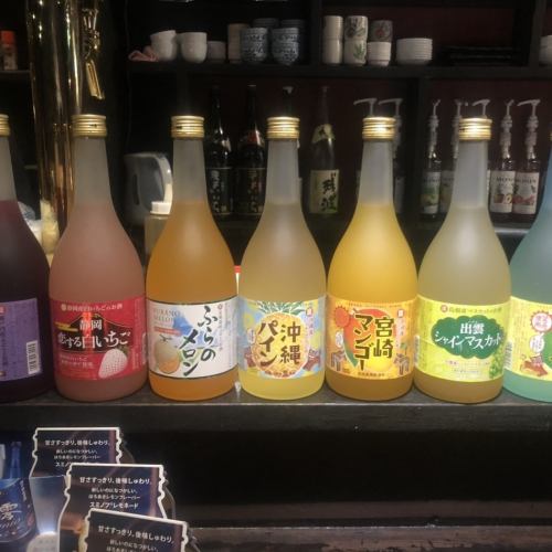 [Limited time offer] A must-see for fruit lovers! Recommended Japanese liqueurs