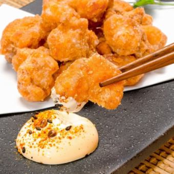 Fried cartilage (spicy mayonnaise)