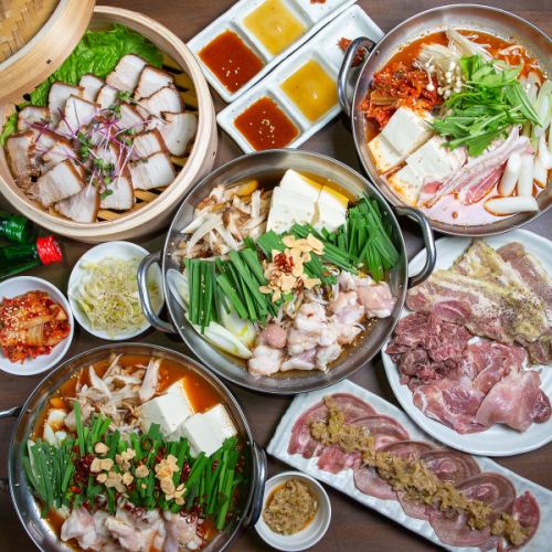 삼겹살 중심의 뷔페 or 전 메뉴 뷔페.당신은 어느 쪽??