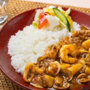 シーフード麻辣(マーラー)カレー