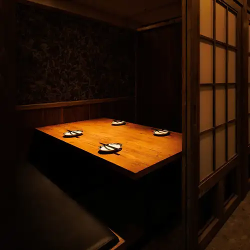 気兼ねなく過ごせる個室