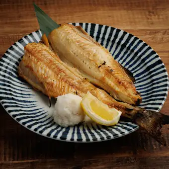 伴助ホッケ塩焼き