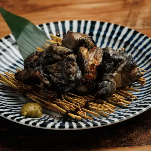 地鶏炭火焼き