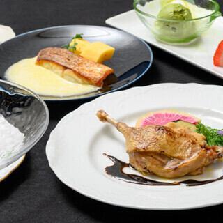Dinner D Course◆冷製オードブルからフォアグラのポワレなどに舌鼓を打つ、スペシャルプラン