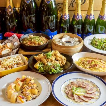 貸切&各種宴会に◎カジュアルコース全料理9品+120分[飲放]⇒4000円(税込)