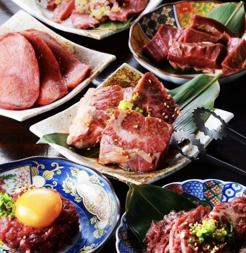 We have a wide selection of domestic Wagyu beef ☆