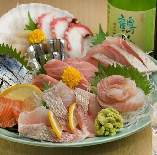 自慢の海鮮をご用意☆