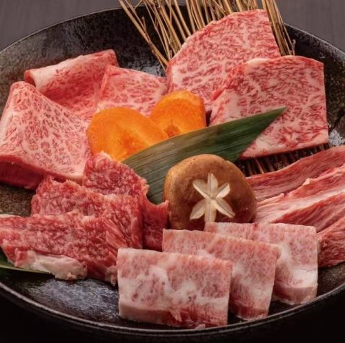 牛爵の五点盛り合わせ