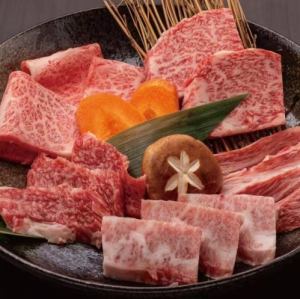 牛爵の三点盛り合わせ