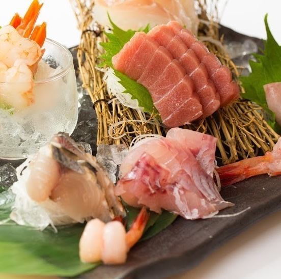 選び抜かれた鮮魚をご提供しております。