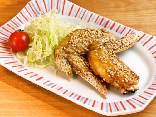 手羽先唐揚げ　(2本～)