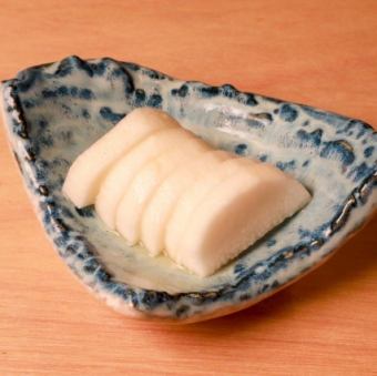 山芋のわさび浅漬け