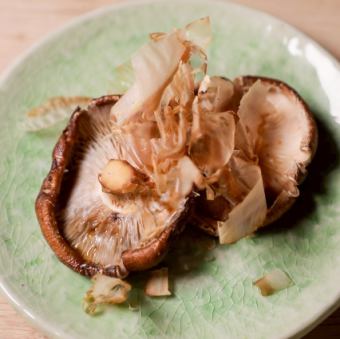 肉厚椎茸の炭火焼