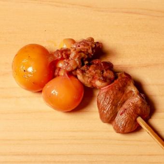 希少ちょうちん串