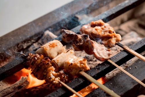 日常に贅沢を、炭火焼鳥で