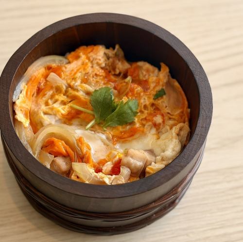 赤卵の親子丼定食