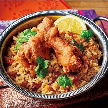 全10品『ケバブやインド名物ビリヤニ等含む』キッチンキング特製コース 2980円⇒1980円(税込)