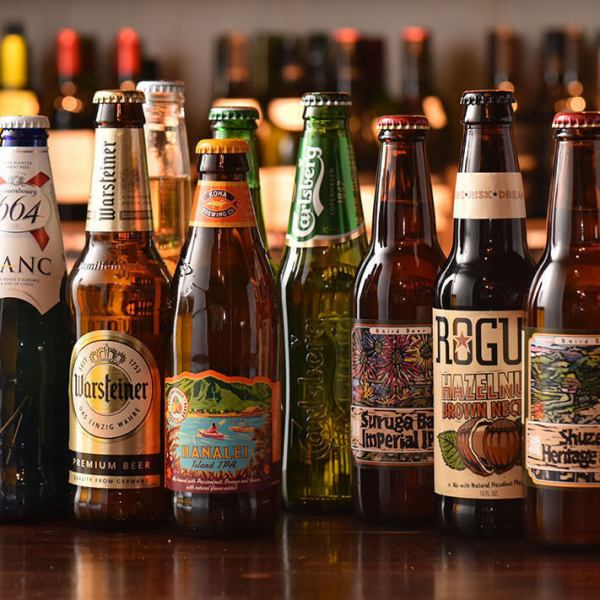 2時間単品飲み放題プラン◆料理と相性の良いドリンクを50種類ほどご用意！サク飲みにもおすすめ◎