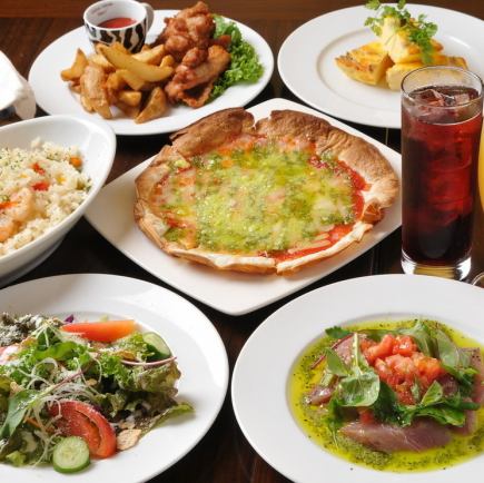 【歓送迎会に】≪全6品≫パーティーに最適♪Aコース※2H飲み放題付き4000円（税抜）