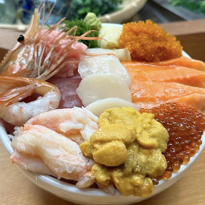 小樽名物ポセイ丼は必食の価値あり！