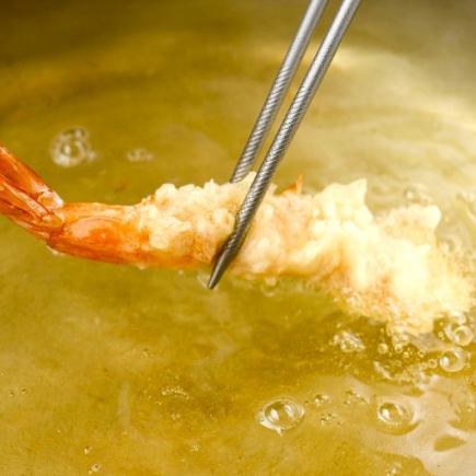[Available until April 19th] Seasonal Tempura Course ◆ Iori 4950 yen (tax included)