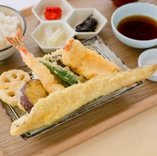 Special Large Conger Eel Tempura Set