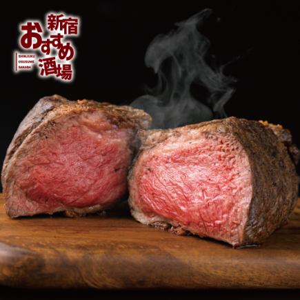 【3時間飲み放題付】ローストビーフ&肉寿司食べ放題付き全12品コース【4200円→3200円】