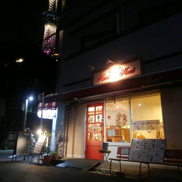 [Oshiage Station 5-minute walk] There is our shop right next to Sky Tree.Oshiage Station is also 5 minutes, so it's perfect for meeting AA1 Exit from Exit A4 Cross the 4th street and turn right at the parking lot and there is our shop ♪ Lunch is open from 11:30 to 14:30 .