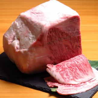 Black beef sirloin shabu-shabu