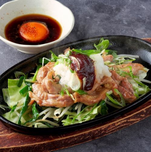 鶏せせりの辛味噌おろし
