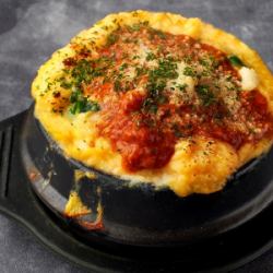 ミートソース爆たまチーズ