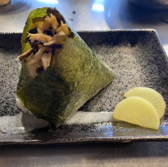 Authentic rice balls