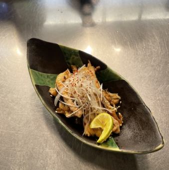 Chicken Neck Meat with Ponzu Sauce