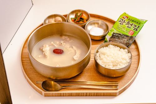 参鶏湯定食