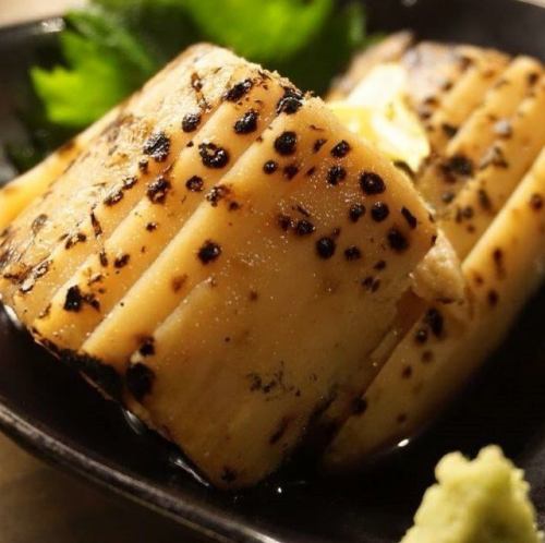 Long yam pickled in soy sauce