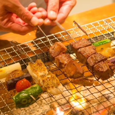 Friday and Saturday are here! [120 minutes all-you-can-drink and all-you-can-eat yakitori course] (16 dishes) (last order 90 minutes) 6,000 yen (tax included)