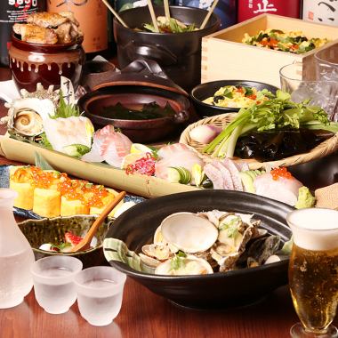 A satisfying course featuring our popular yakitori and other dishes! All-you-can-drink included!