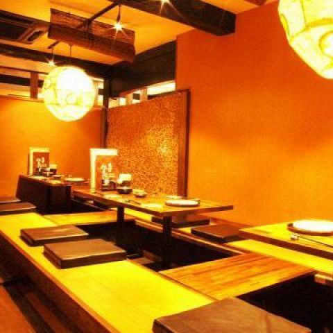 ほっと寛げるお座敷個室は貸切利用も少人数～最大35名様までOK★