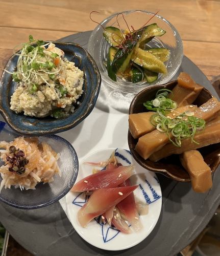 肴5品盛り合わせ