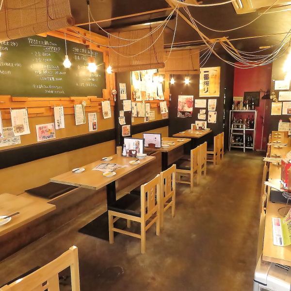 [Counter seats] Counter seats recommended for drinks and dates ♪ It is such a cozy space where even one person can come to the store casually ◎ It is also recommended for those who want to enjoy a drink slowly, so please come and visit!