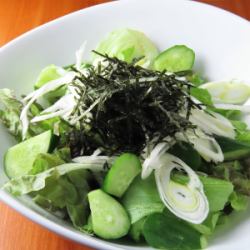 Yakiniku restaurant style salad