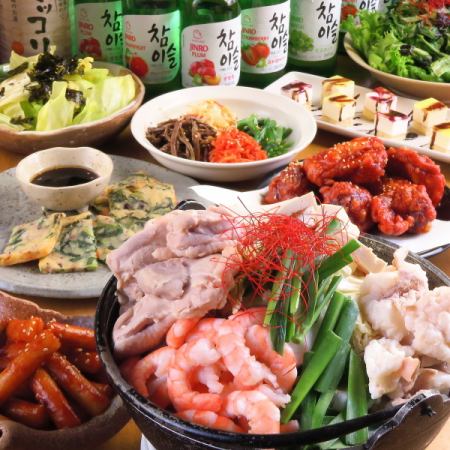 時間無制限飲み放題×全8品【タッコプセコース】4400円　特定日2時間制