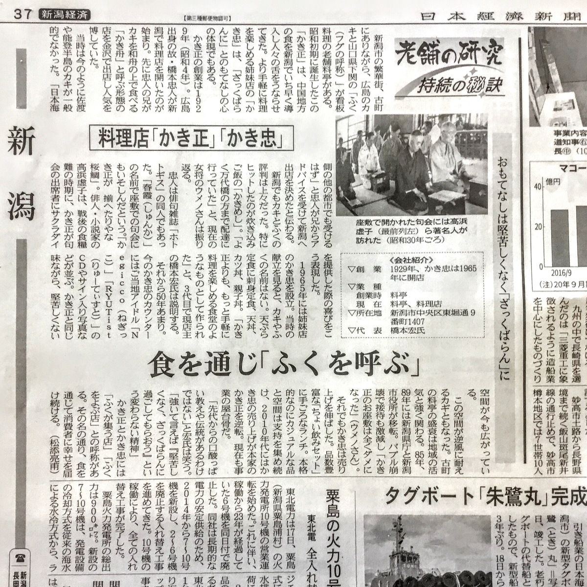 日本經濟新聞新潟版