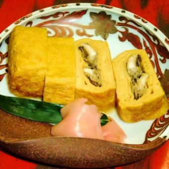 Oyster Tamagoyaki (late October to early June)