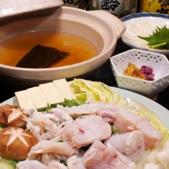 Advance reservations are required during the off-season.Shimonoseki Tiger Puffer Fish ◆ Puffer Fish Sueyoshi Course ☆ 7 dishes 6,500 yen