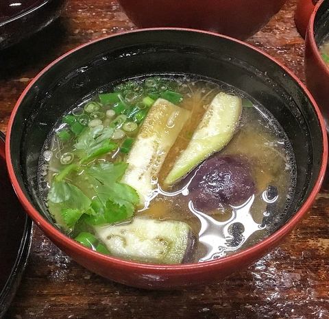 We also have whale soup available. Please give it a try.