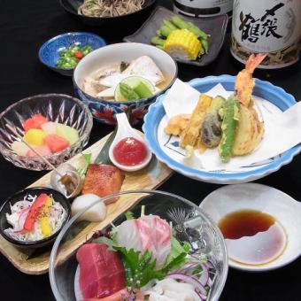 Basic course with 2 hours of all-you-can-drink included: 7,500 yen