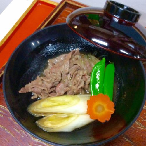 Prefectural beef sukiyaki (Kakitada's specialty can be selected as a set)