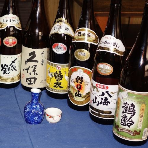 There are various sake brews in Niigata