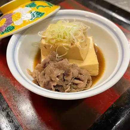 【かき忠名物】選べるコース……(肉豆腐コース)　4,000円